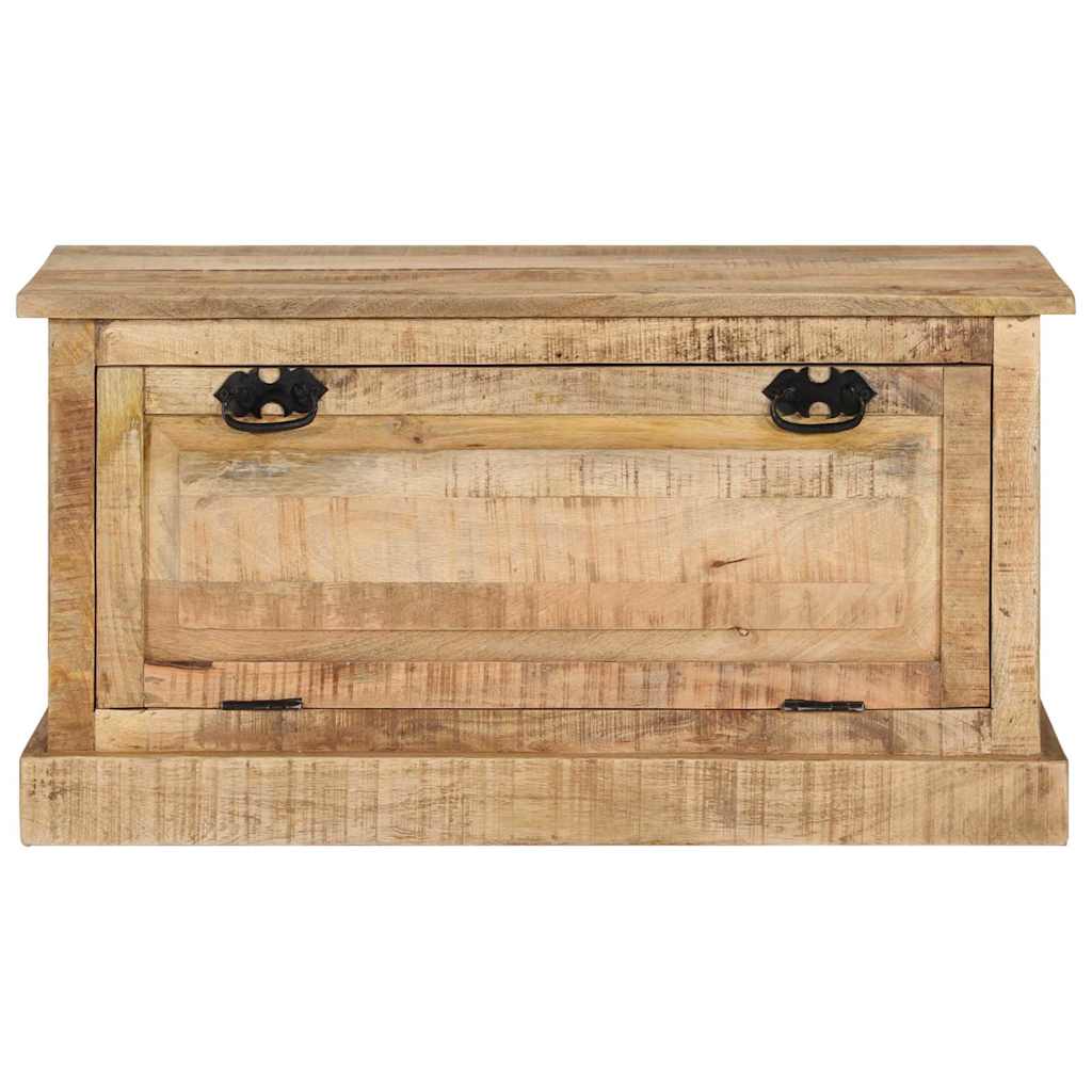 337827 vidaXL Shoe Storage Bench 85x40x45 cm Solid Mango Wood