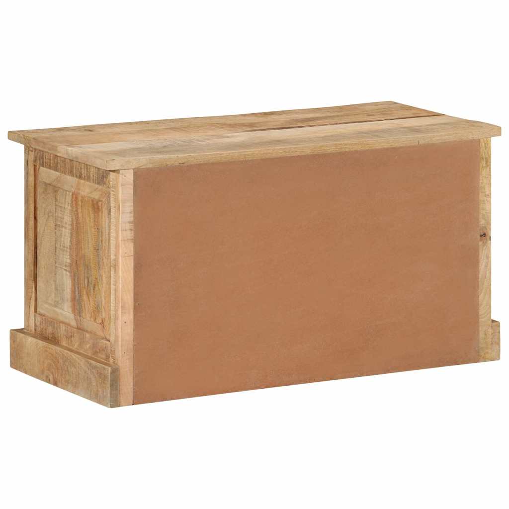 337827 vidaXL Shoe Storage Bench 85x40x45 cm Solid Mango Wood