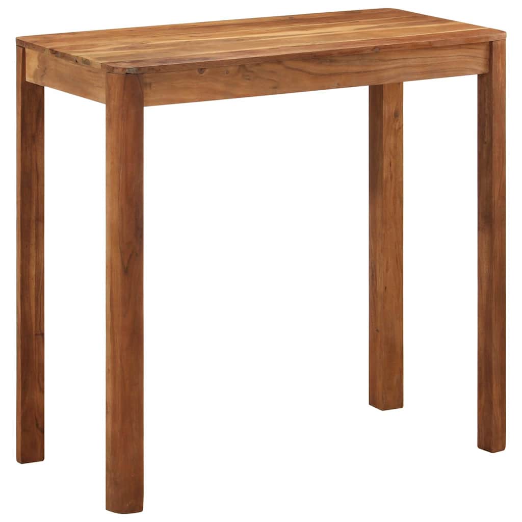 337835 vidaXL Bar Table Solid Wood Acacia with Honey Finish 110x55x106 cm