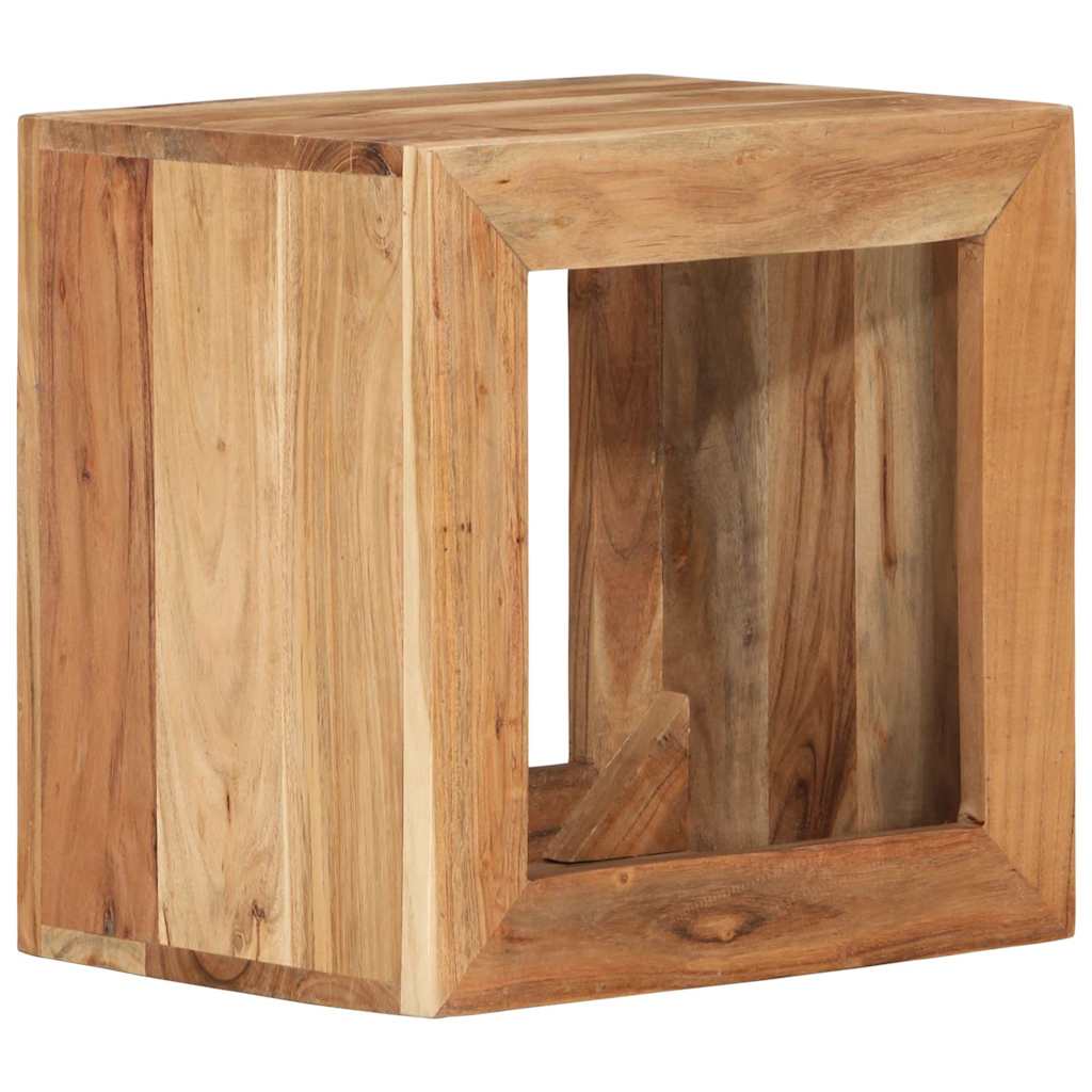 337837 vidaXL Stool 40x30x40 cm Solid Wood Acacia