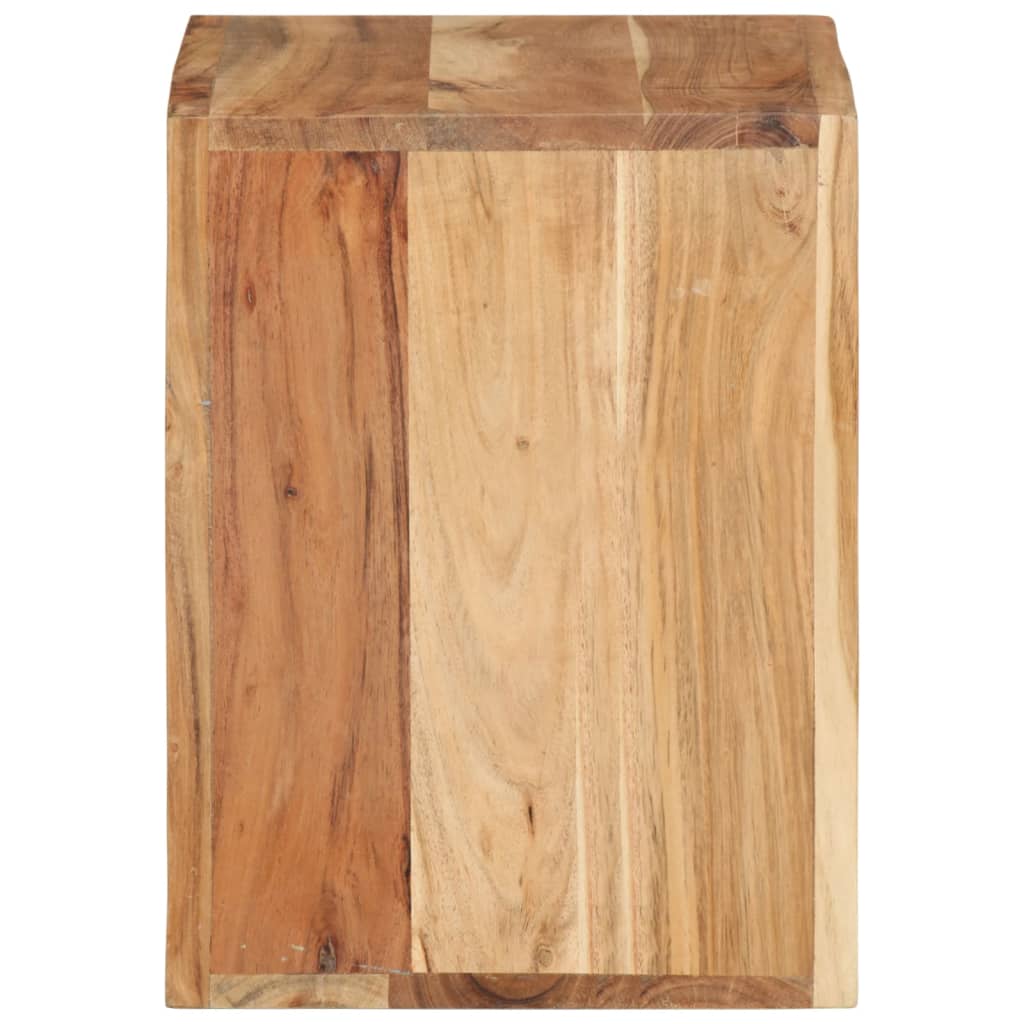 337837 vidaXL Stool 40x30x40 cm Solid Wood Acacia