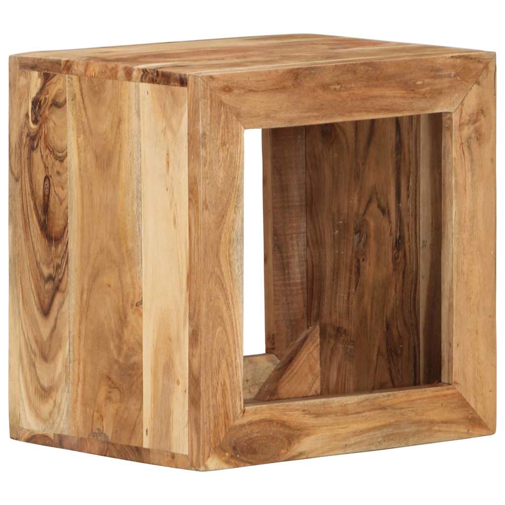 337837 vidaXL Stool 40x30x40 cm Solid Wood Acacia