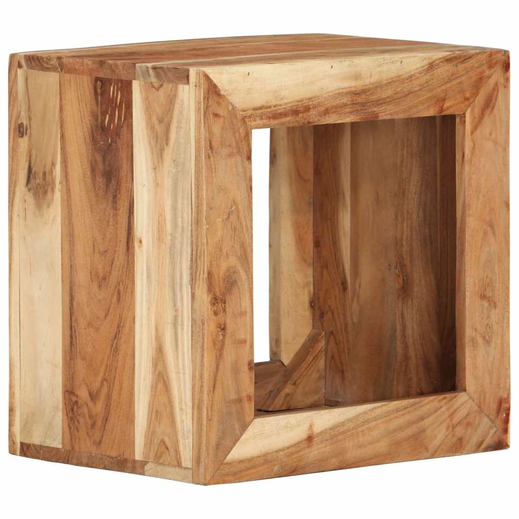 337837 vidaXL Stool 40x30x40 cm Solid Wood Acacia