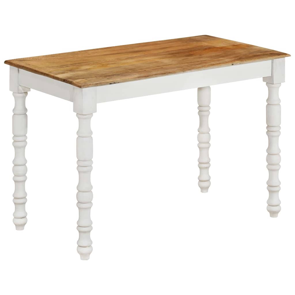 337839 vidaXL Dining Table 110x60x76 cm Solid Wood Mango