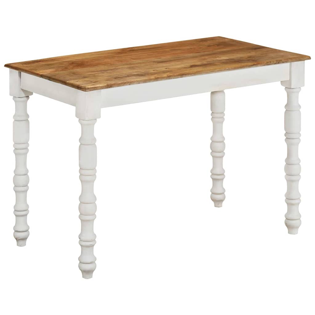 337839 vidaXL Dining Table 110x60x76 cm Solid Wood Mango