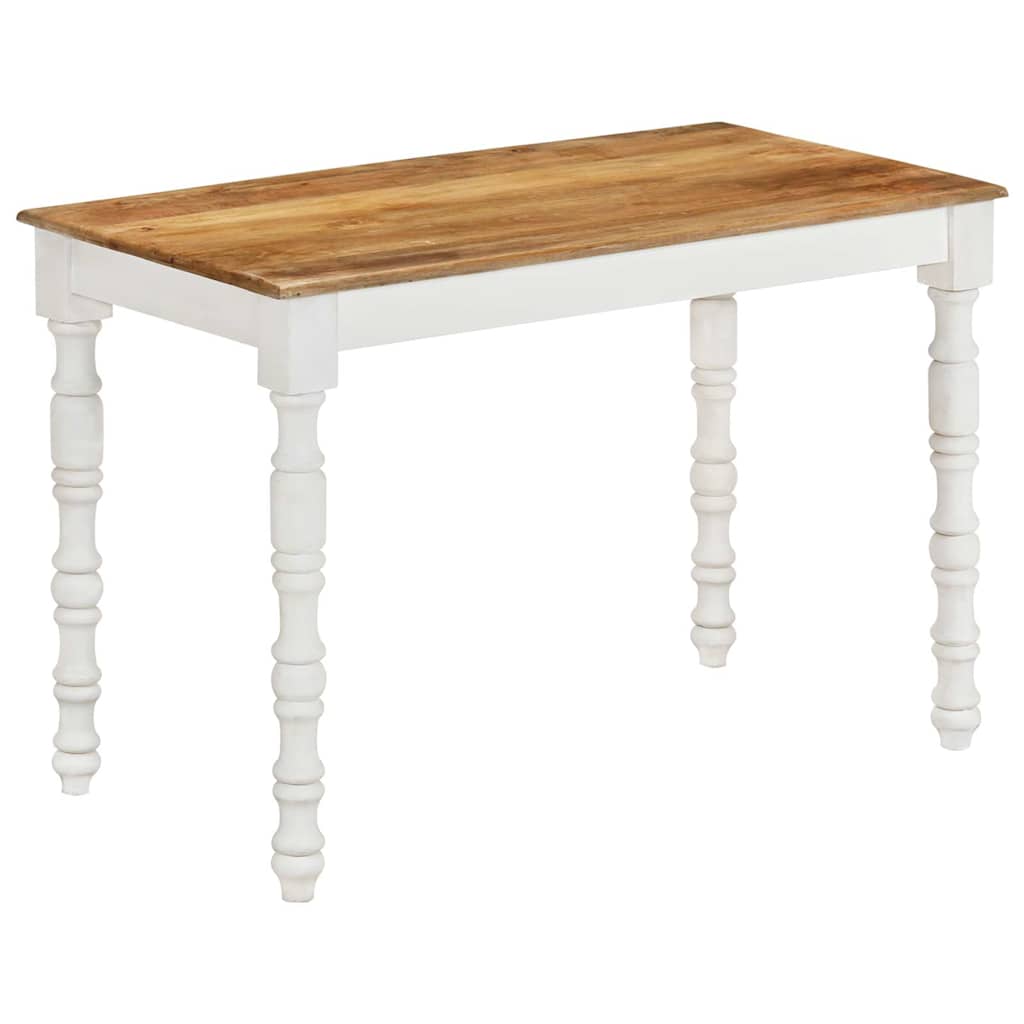 337839 vidaXL Dining Table 110x60x76 cm Solid Wood Mango