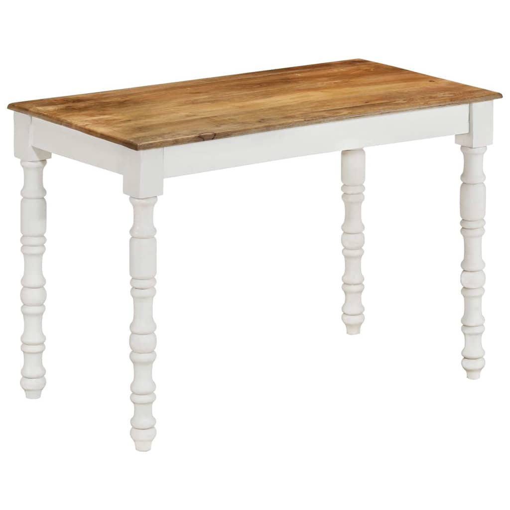 337839 vidaXL Dining Table 110x60x76 cm Solid Wood Mango