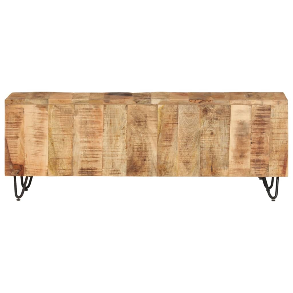 TV Cabinet 110x30x40 cm Solid Wood Mango