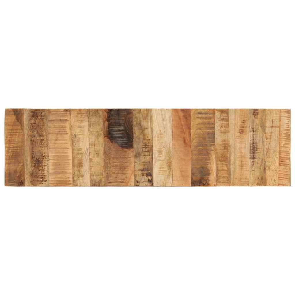 337843 vidaXL TV Cabinet 110x30x40 cm Solid Wood Mango