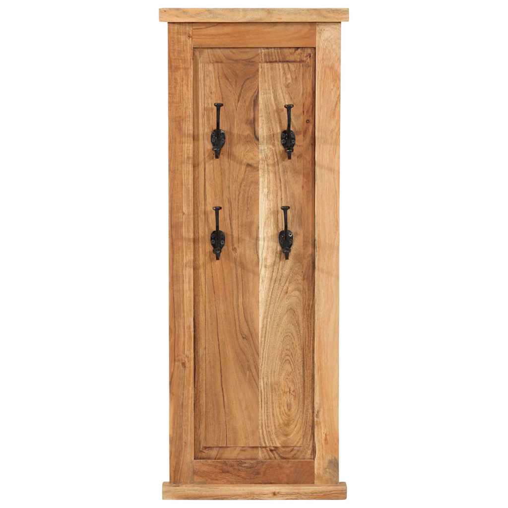 337854 vidaXL Coat Racks 2 pcs Solid Wood Acacia 38x100 cm