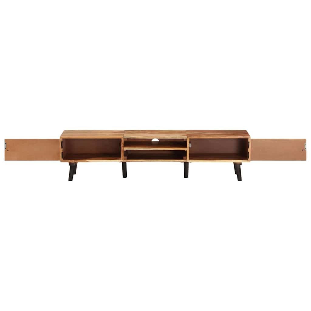 338421 vidaXL TV Cabinet 145x35x35 cm Solid Acacia Wood