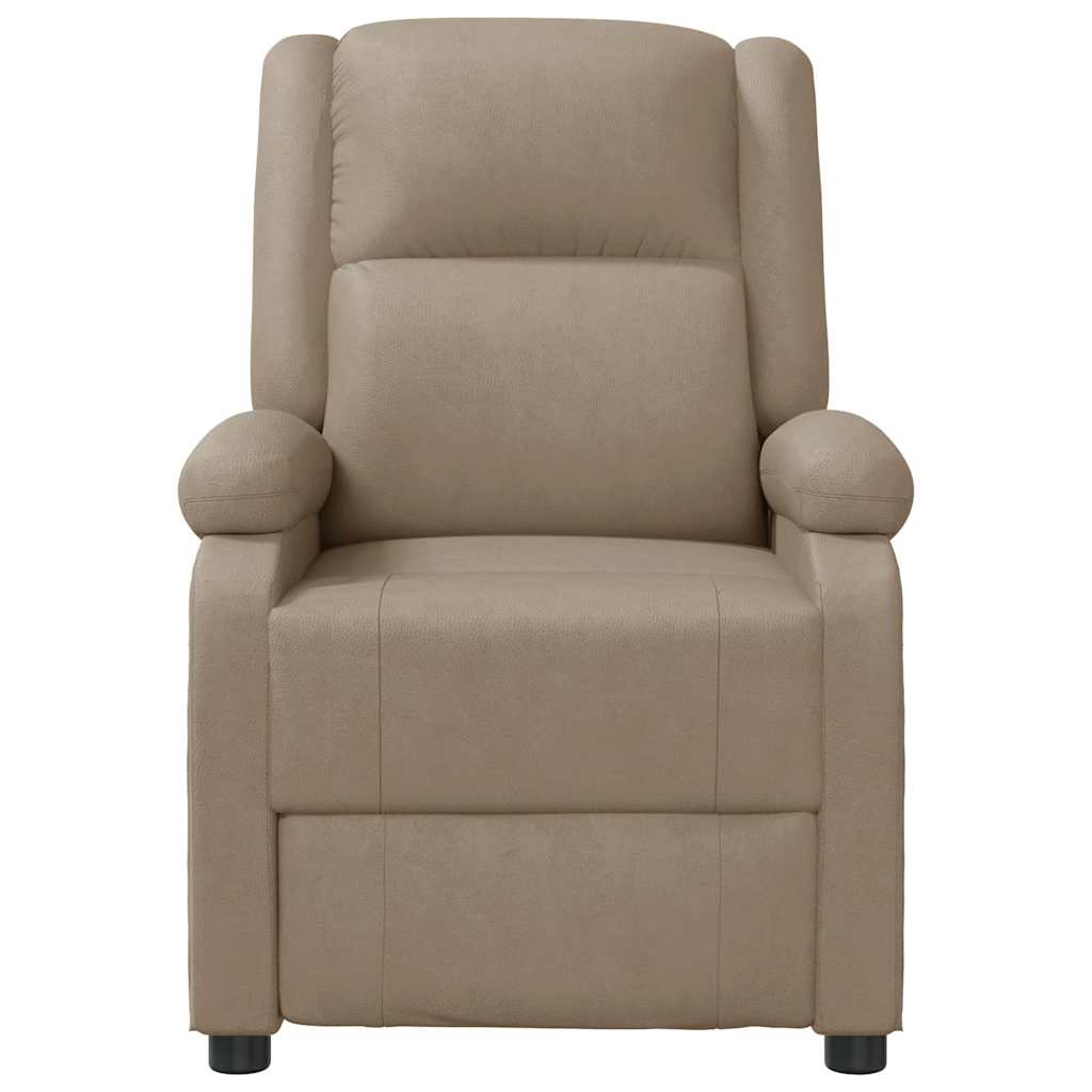 Massage Chair Cappuccino Faux Leather