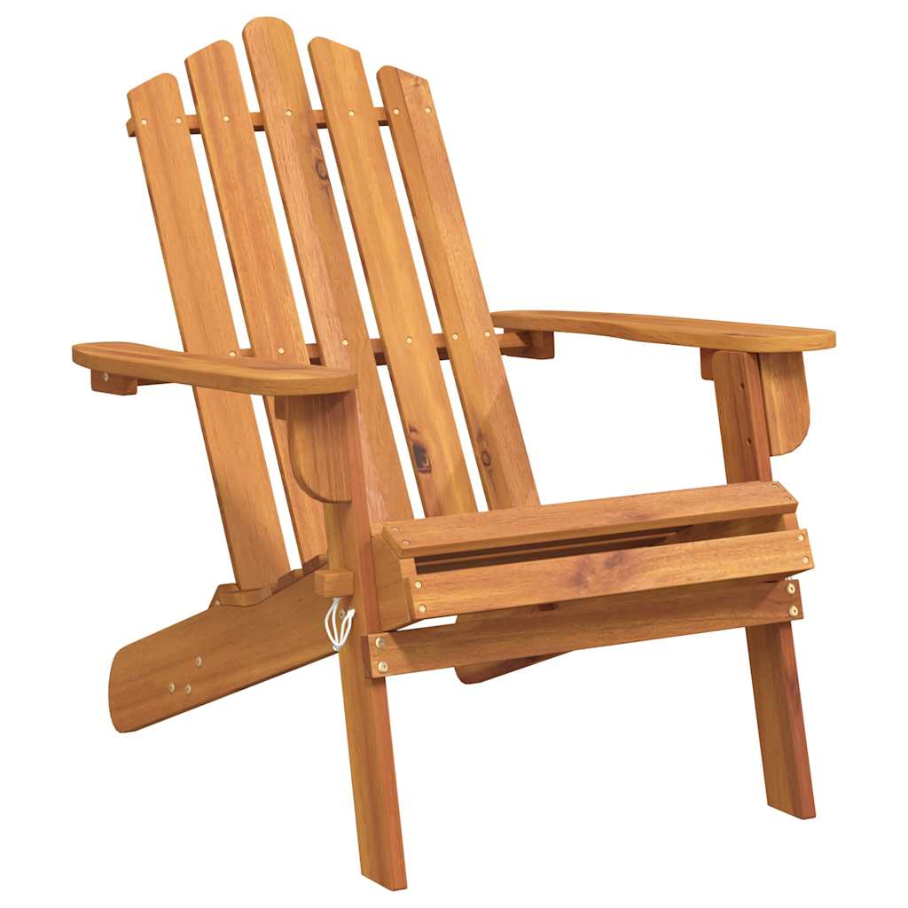 Garden Chair | Natural wood | Solid Acacia wood | Standard | Foldable
