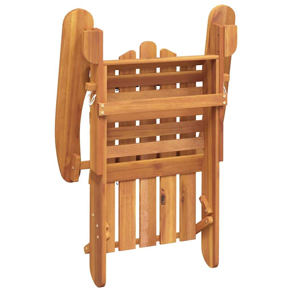 Garden Chair | Natural wood | Solid Acacia wood | Standard | Foldable