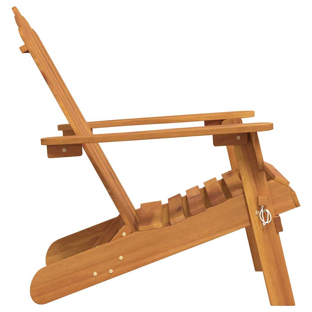 Garden Chair | Natural wood | Solid Acacia wood | Standard | Foldable