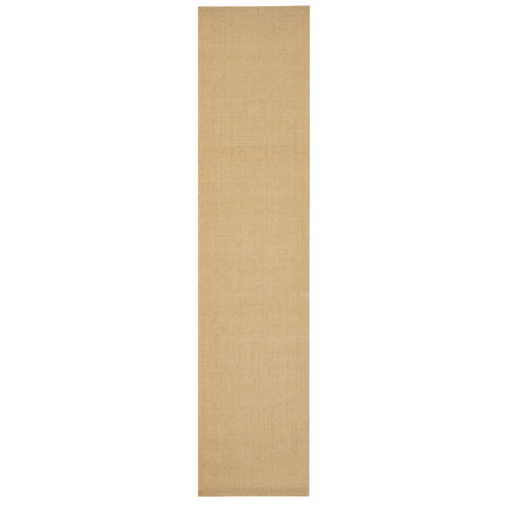 vidaXL Rug Natural Sisal 66x300 cm