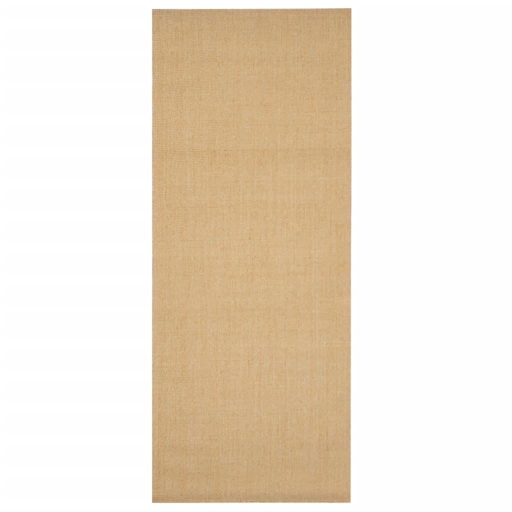 vidaXL Rug Natural Sisal 80x200 cm