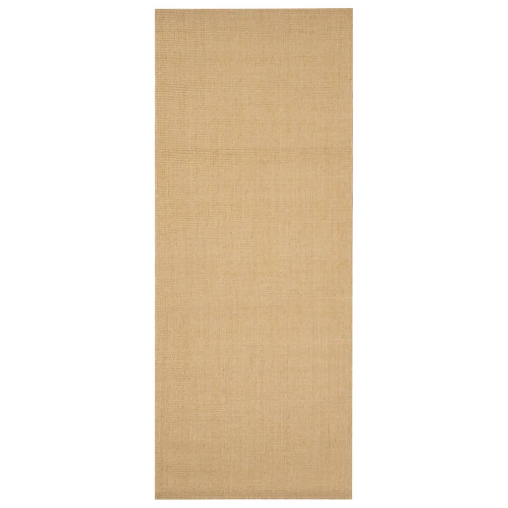 vidaXL Rug Natural Sisal 100x250 cm