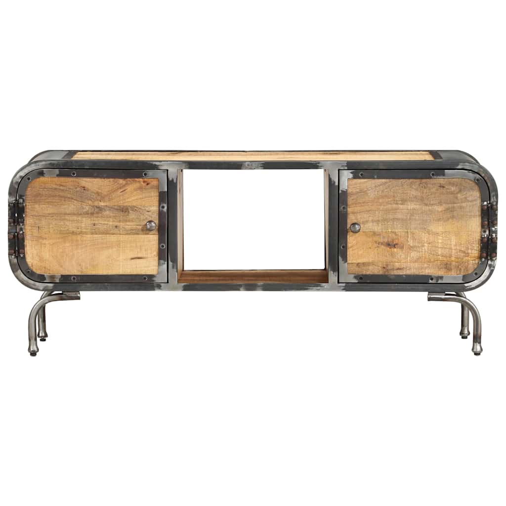 339711 vidaXL TV Cabinet 110x30x42 cm Solid Wood Mango