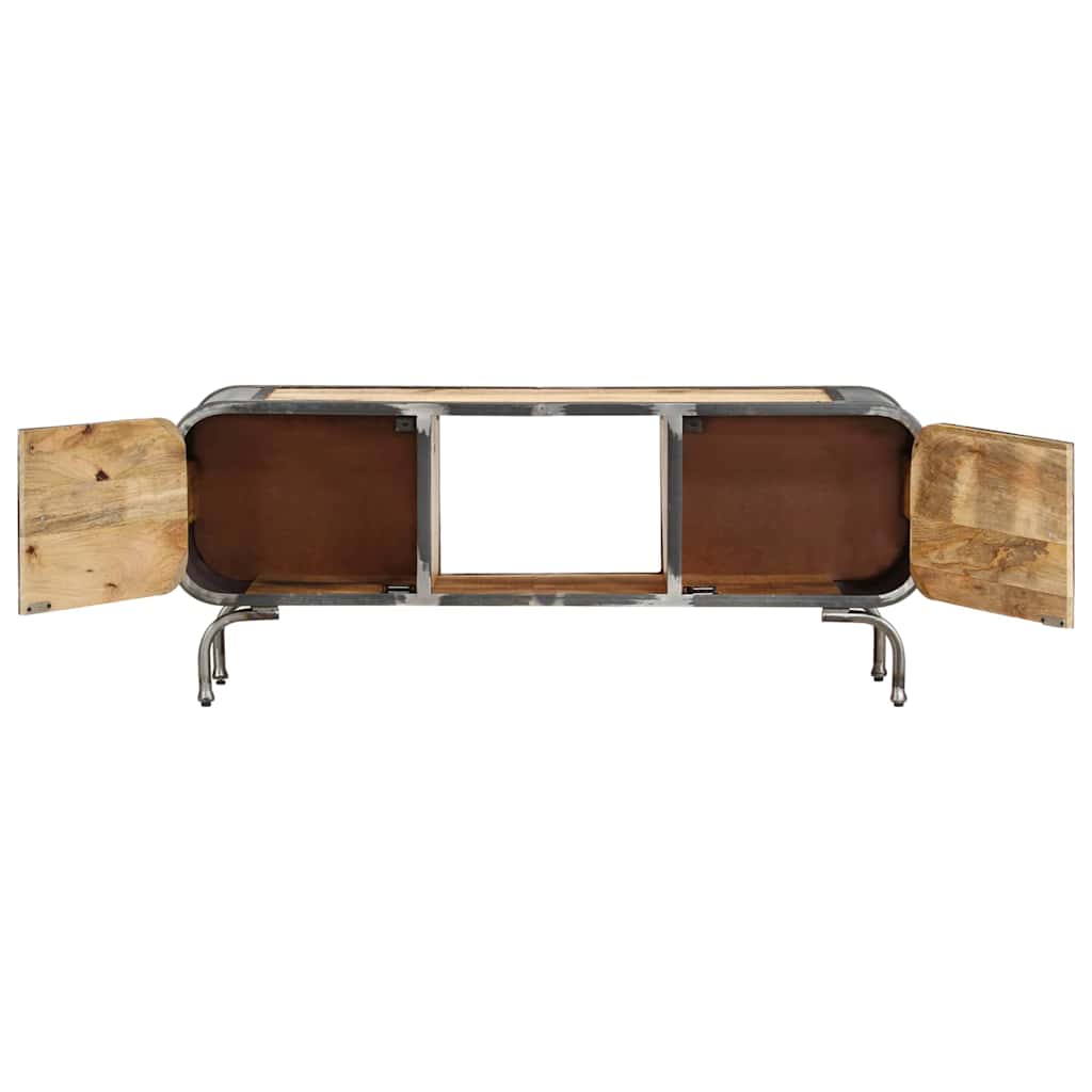 339711 vidaXL TV Cabinet 110x30x42 cm Solid Wood Mango
