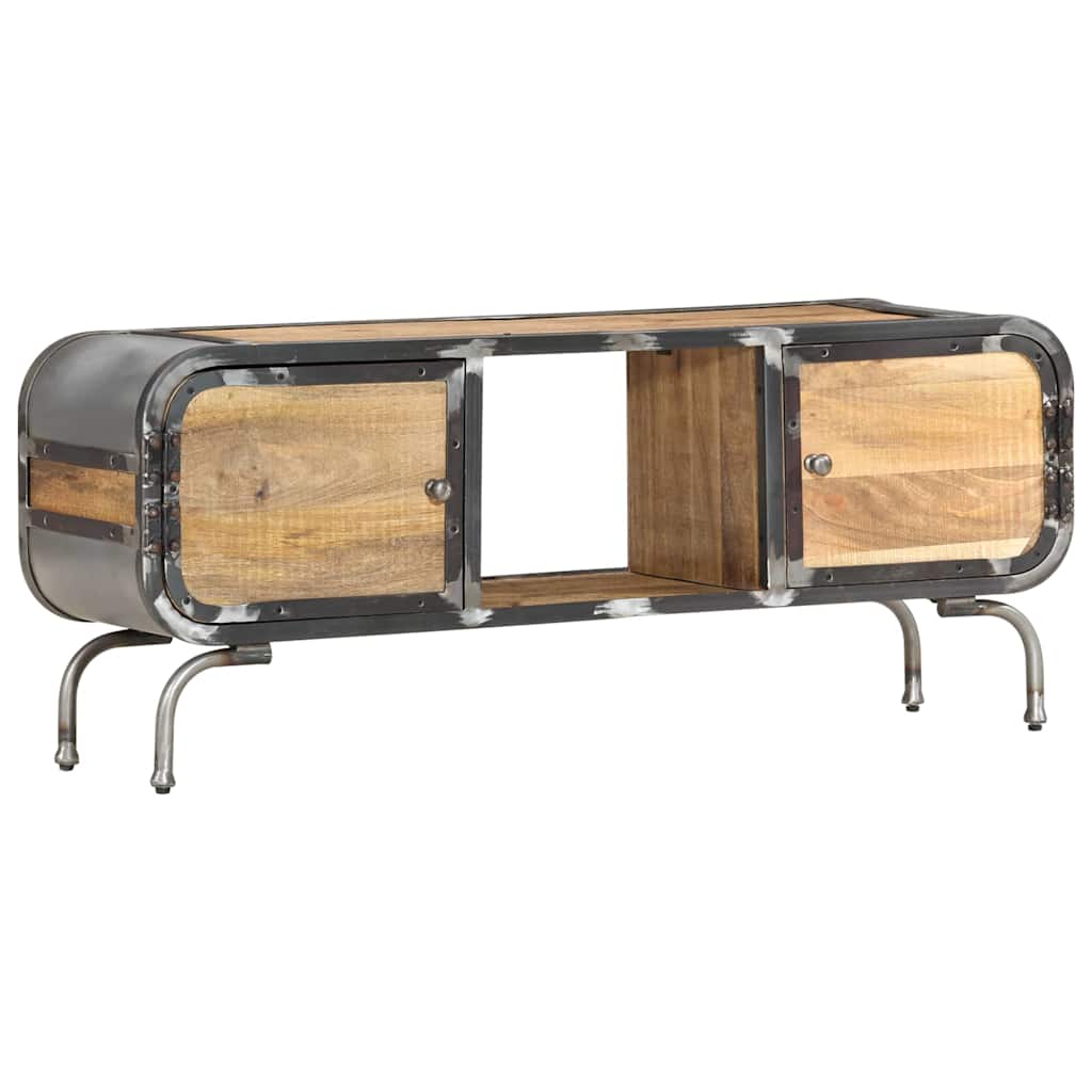 339711 vidaXL TV Cabinet 110x30x42 cm Solid Wood Mango