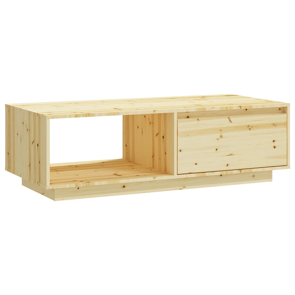 Coffee Table 110x50x33,5 cm Solid Wood Fir