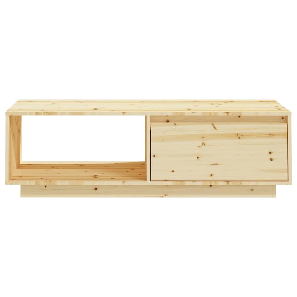 Coffee Table 110x50x33,5 cm Solid Wood Fir
