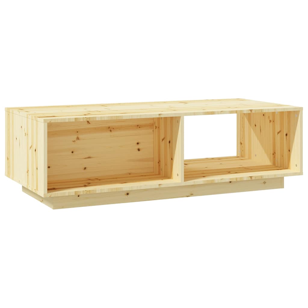 Coffee Table 110x50x33,5 cm Solid Wood Fir