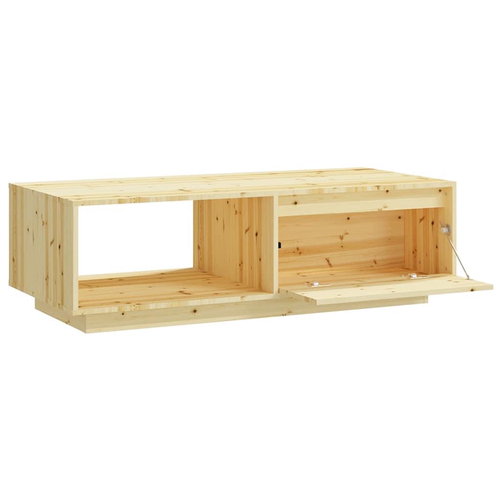 Coffee Table 110x50x33,5 cm Solid Wood Fir