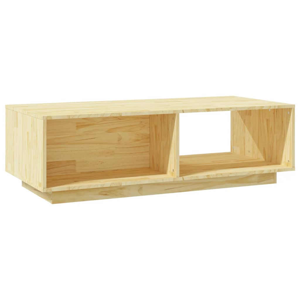 809882 vidaXL Coffee Table 110x50x33,5 cm Solid Wood Pine