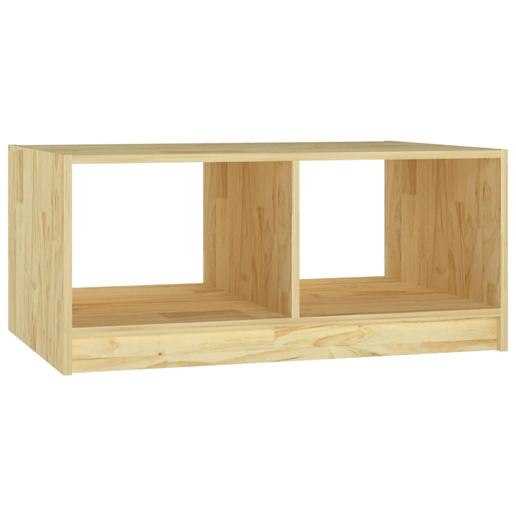 809906 vidaXL Coffee Table 75x50x33,5 cm Solid Wood Pine