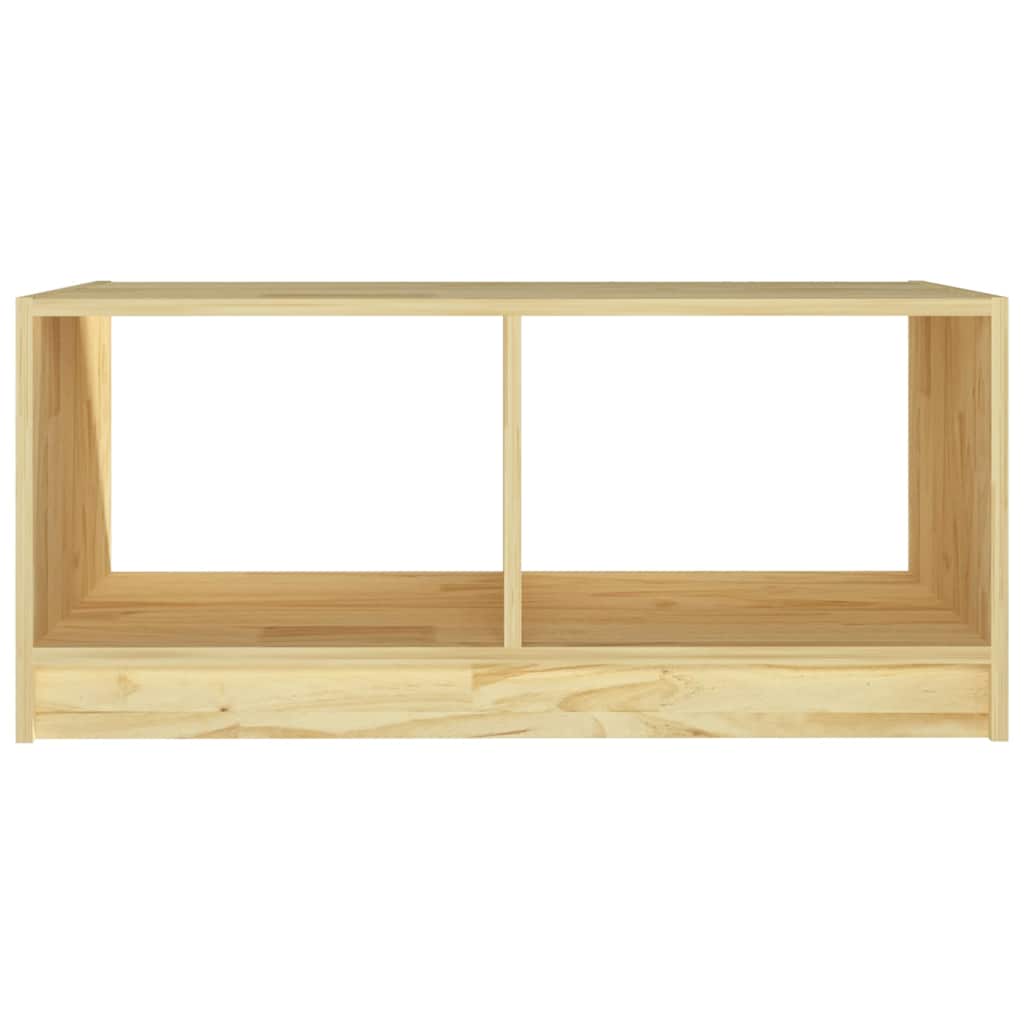 809906 vidaXL Coffee Table 75x50x33,5 cm Solid Wood Pine