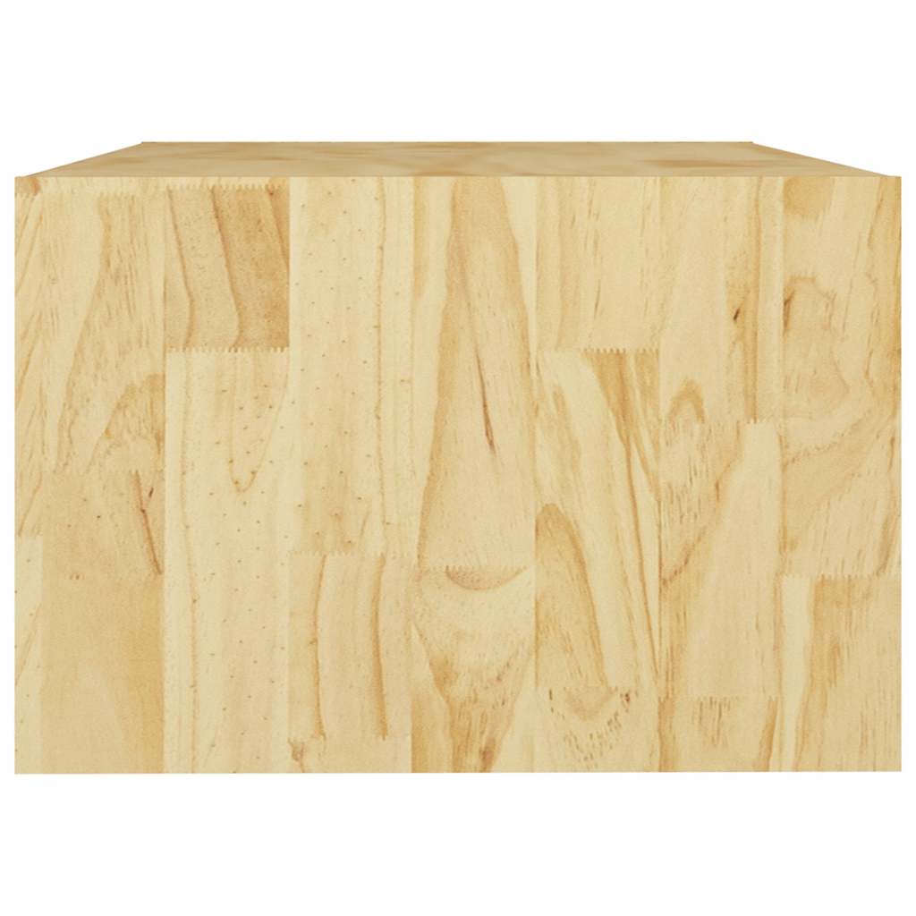 809906 vidaXL Coffee Table 75x50x33,5 cm Solid Wood Pine
