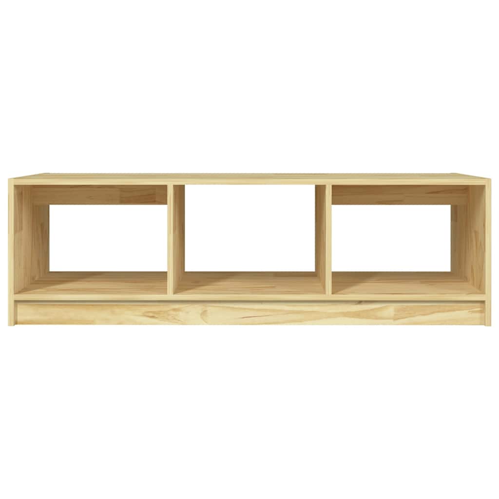 809912 vidaXL Coffee Table 110x50x34 cm Solid Wood Pine