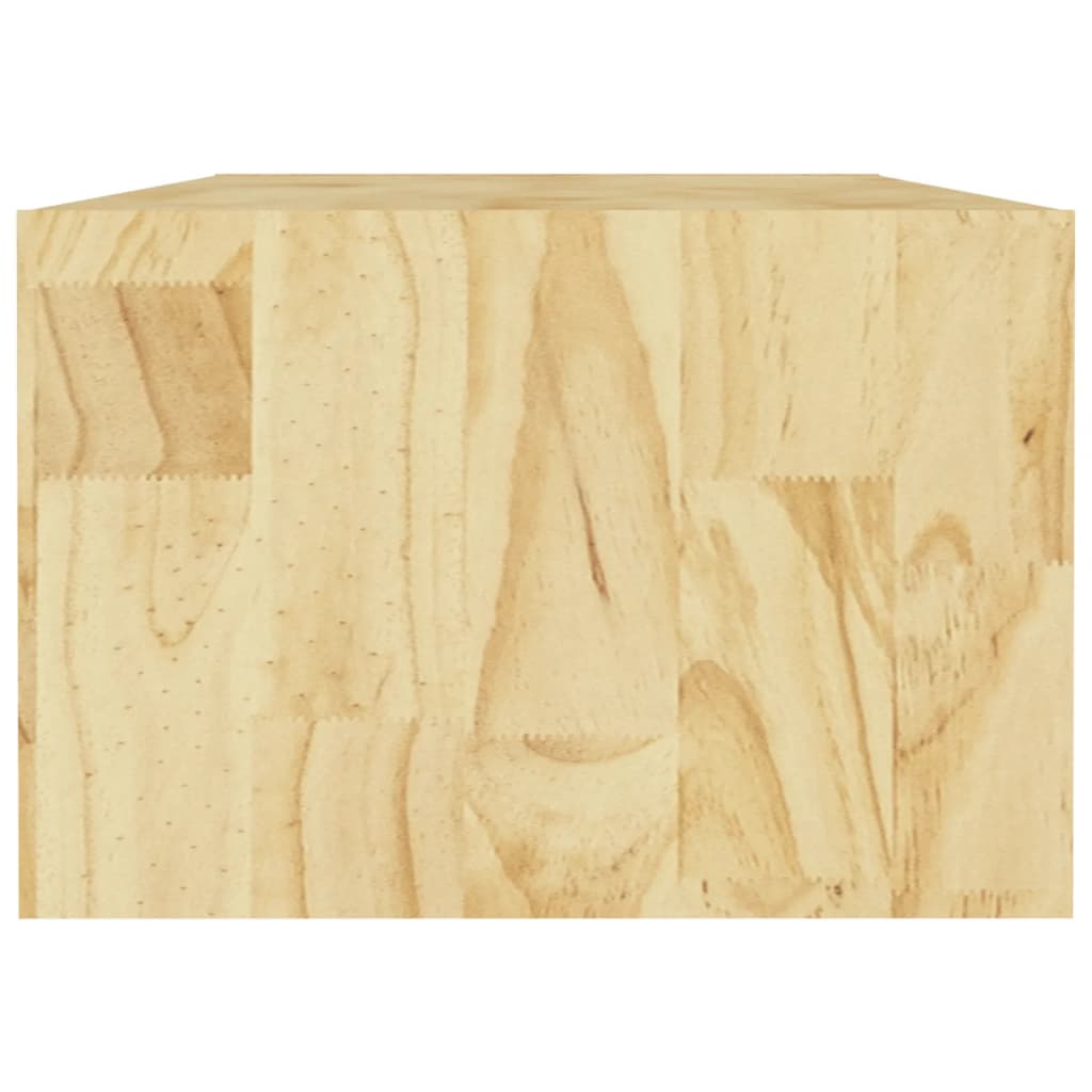 809912 vidaXL Coffee Table 110x50x34 cm Solid Wood Pine