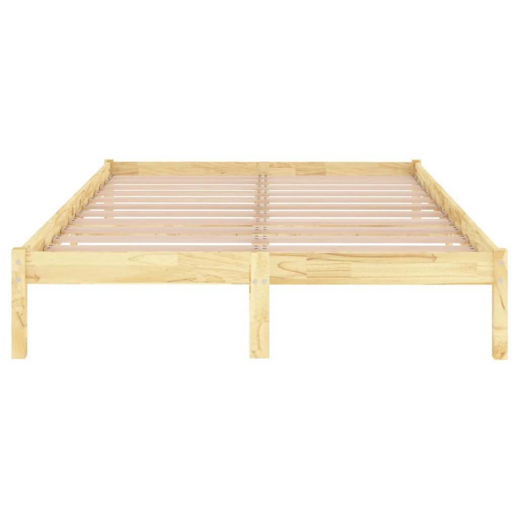 vidaXL Bed Frame without Mattress Solid Wood Small Double