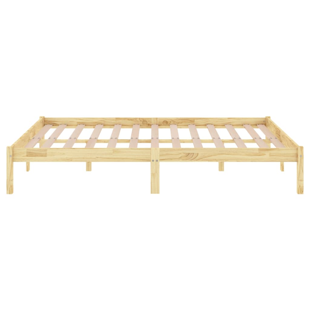 vidaXL Bed Frame without Mattress Solid Wood Small Double