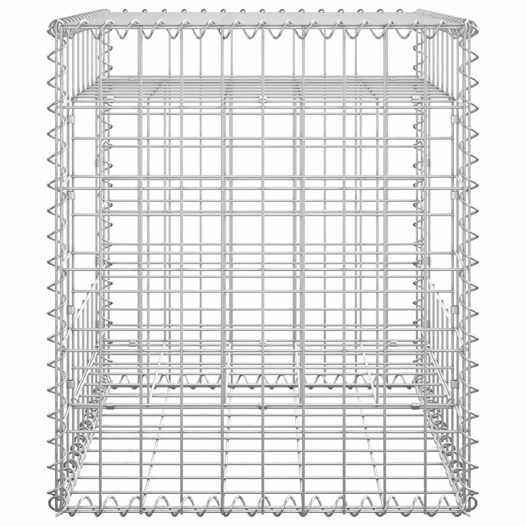 Gabion Basket Post 50x50x60 cm Iron