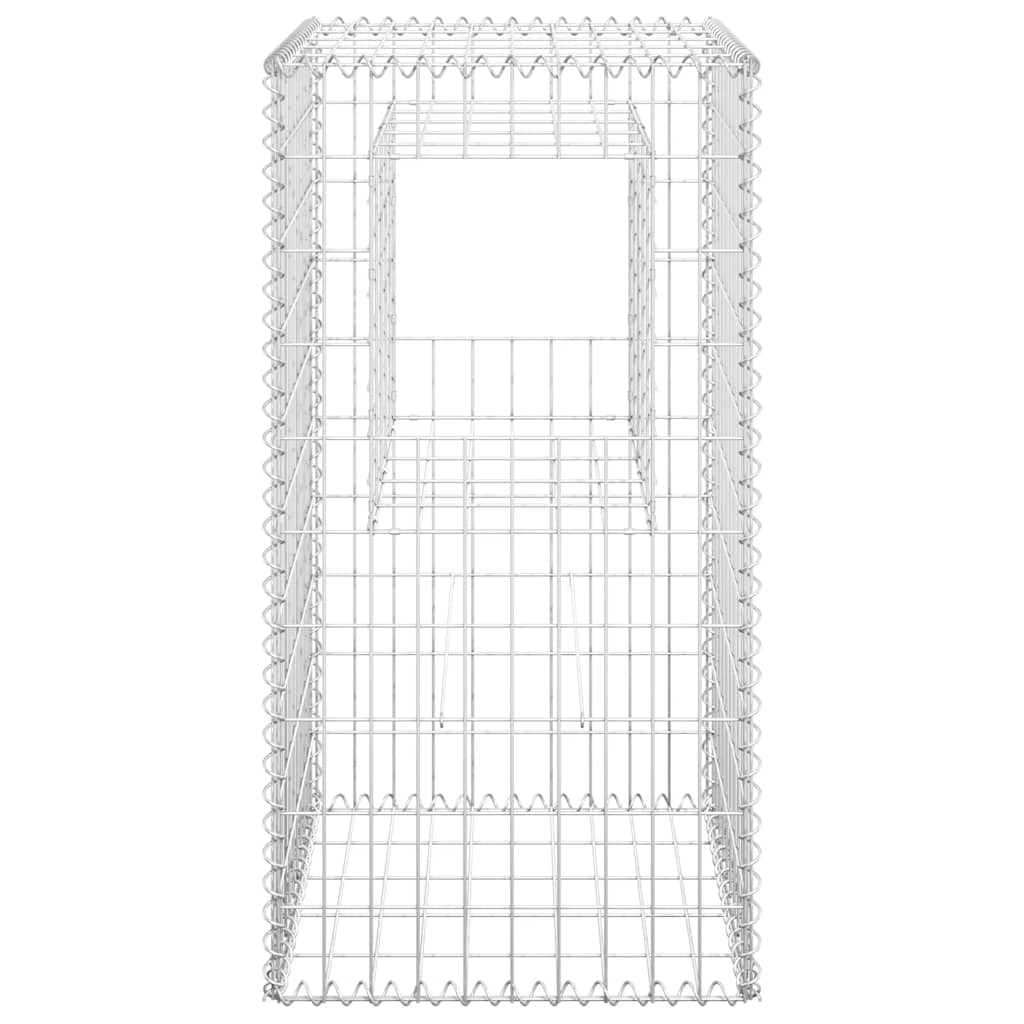 Gabion Basket Post 50x50x100 cm Iron