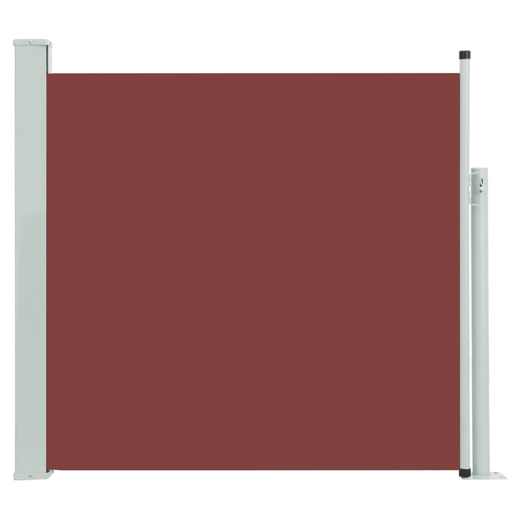 vidaXL Patio Retractable Side Awning 170x300 cm Brown