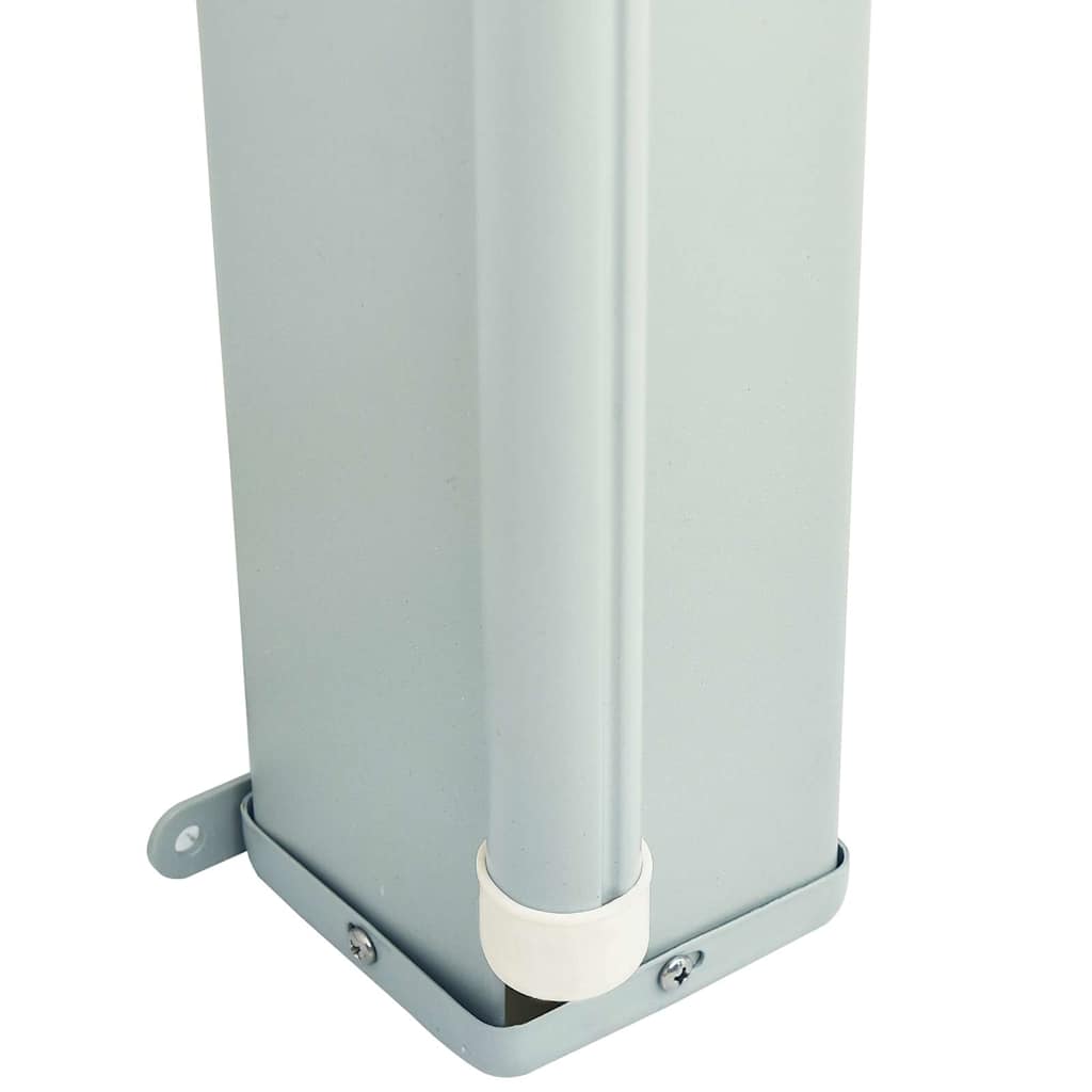 Patio Retractable Side Awning 117x614 cm Cream