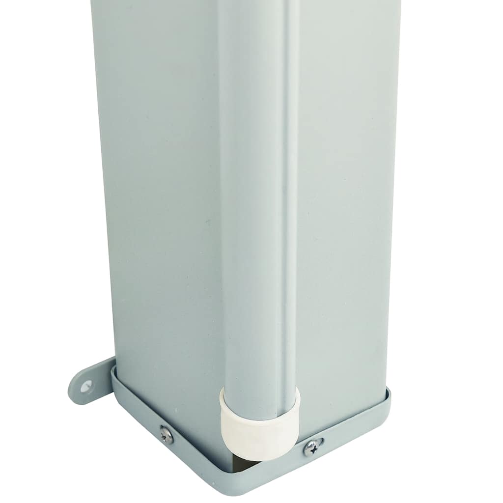 Patio Retractable Side Awning 200x600 cm Red