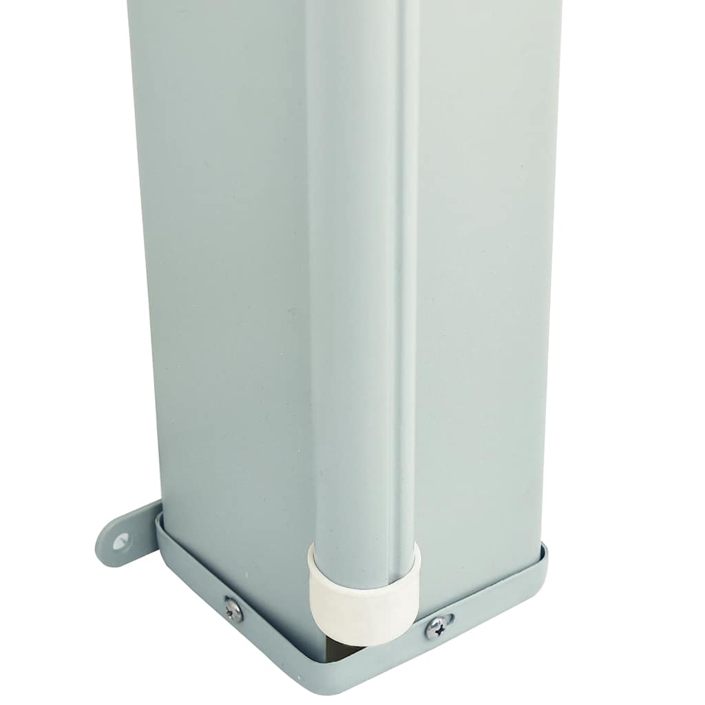 Patio Retractable Side Awning 200x600 cm Brown