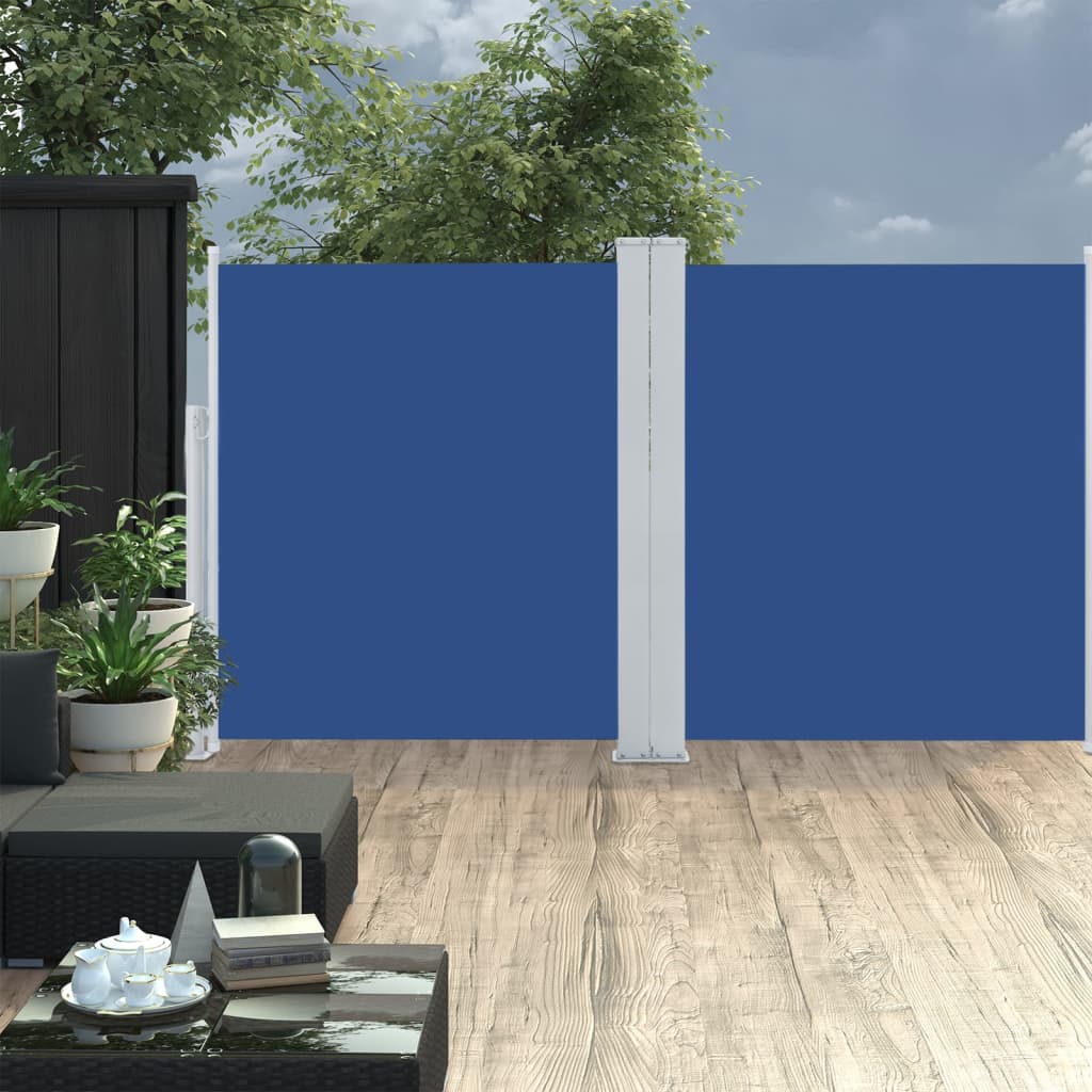 Uittrekbare Zijluifel Blauw 140x600 cm