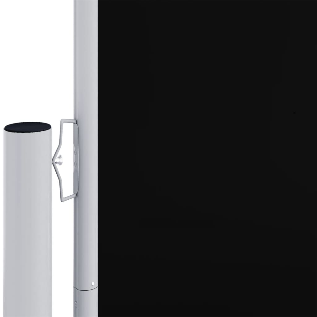 Side Awning | Black | Polyester with PU coating, Steel, Aluminium