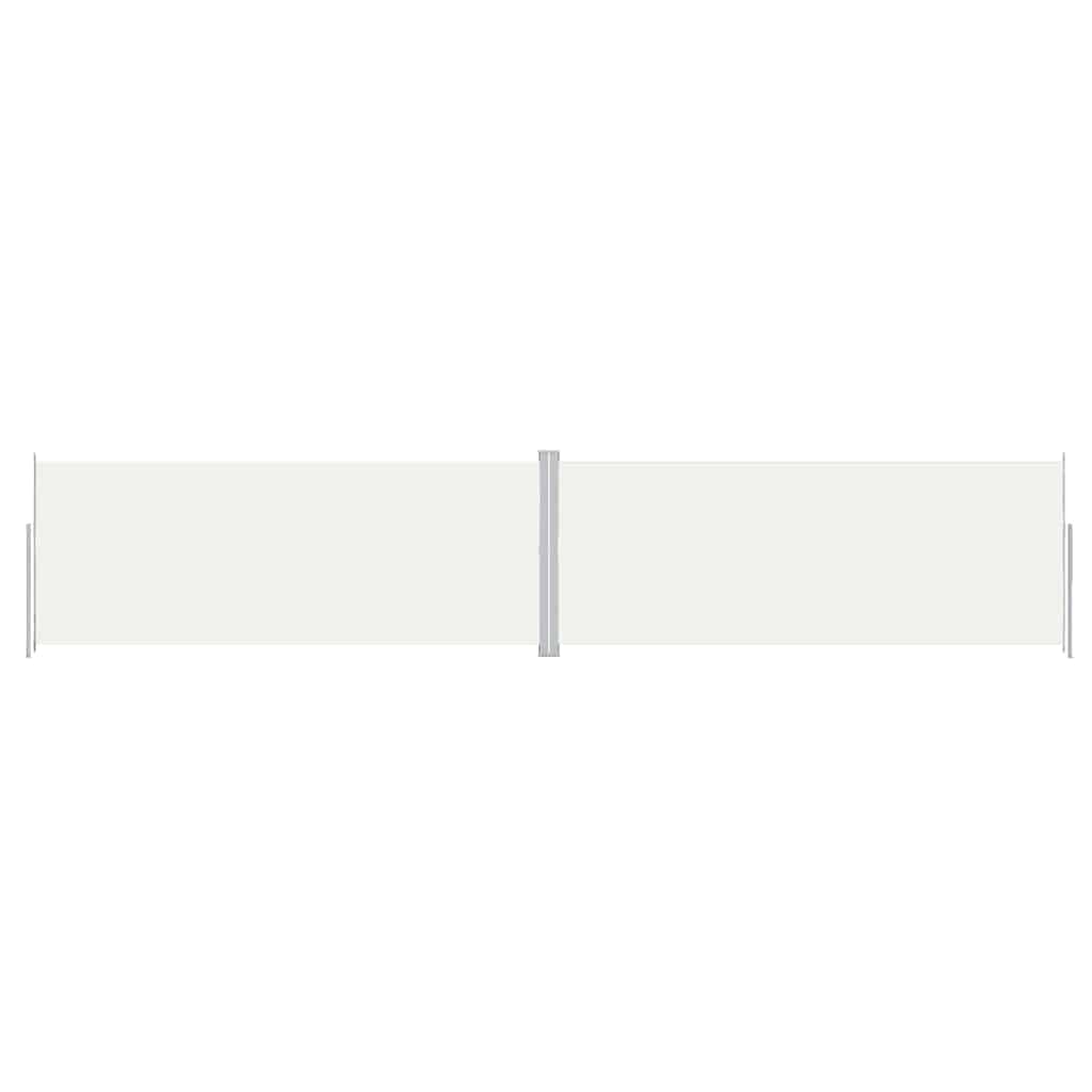 Retractable Side Awning Cream 200x1000 cm