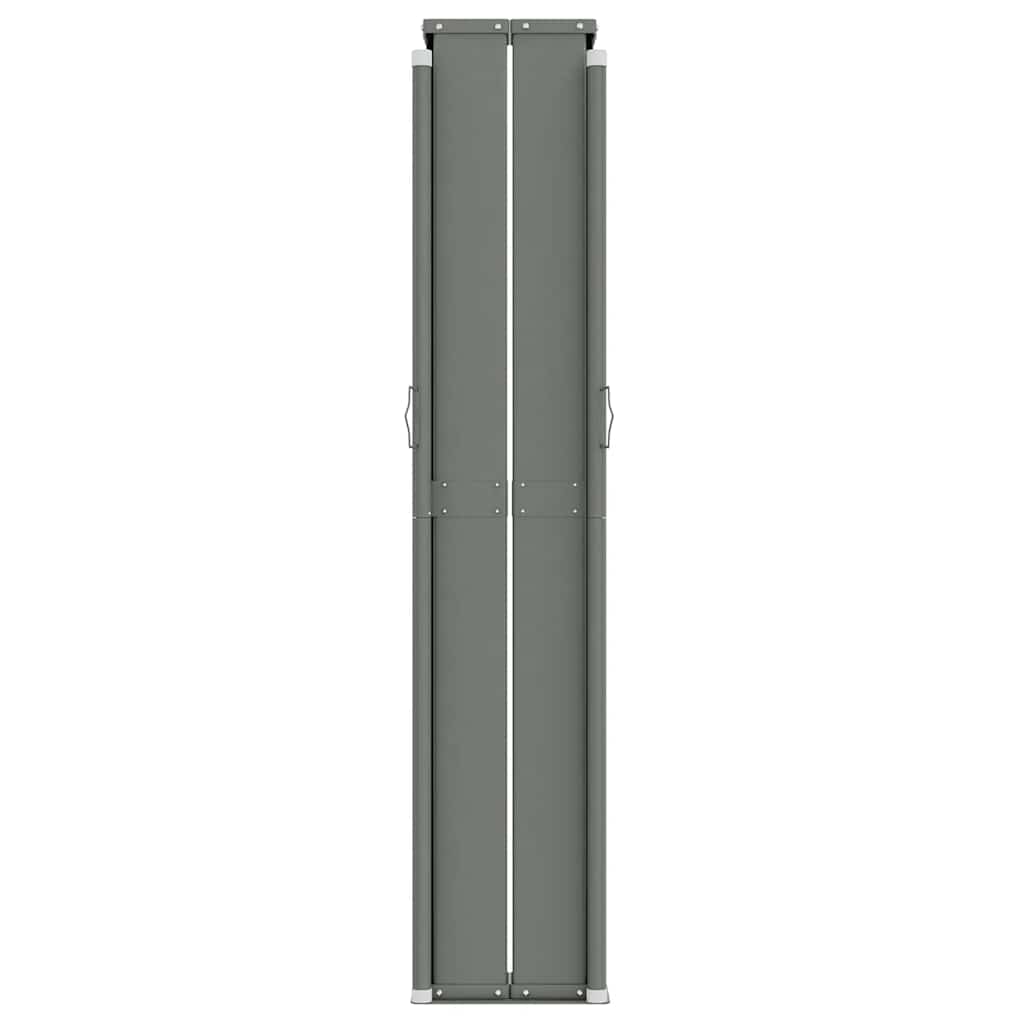 Retractable Side Awning Red 220x1000 cm