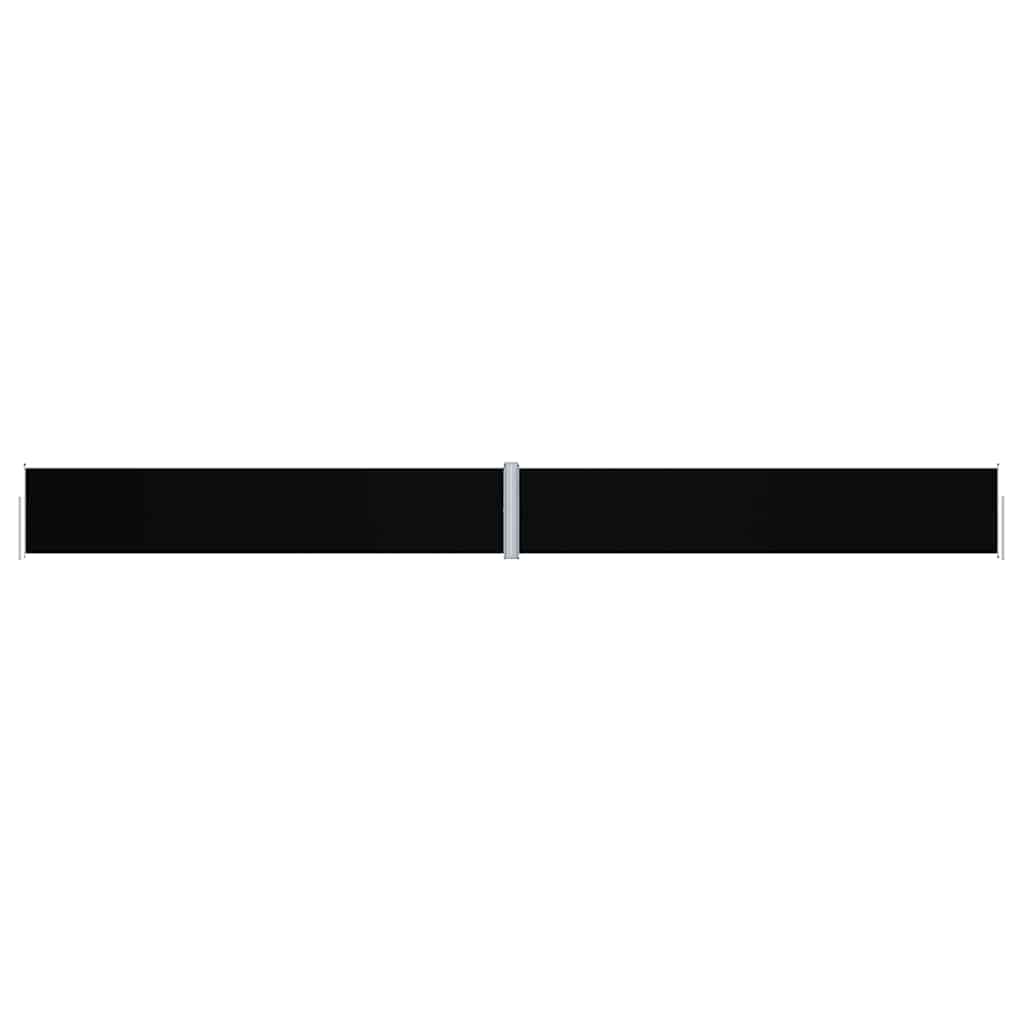Side Awning | Black | Polyester with PU coating, Steel, Aluminium