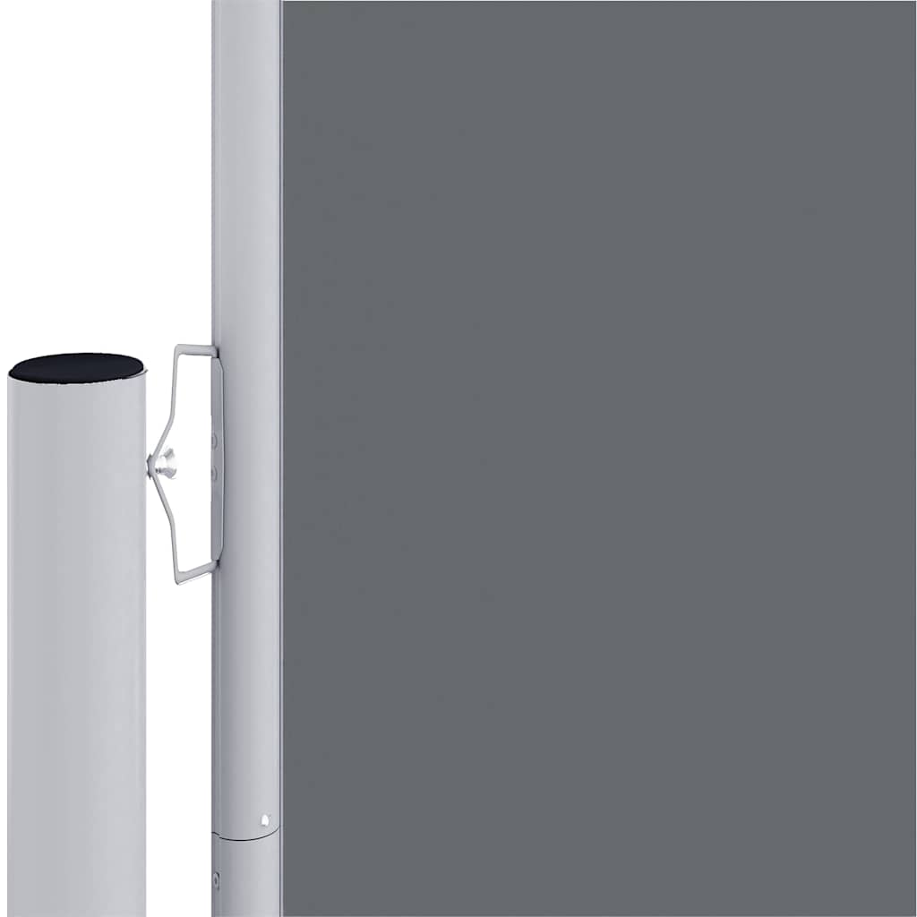 Retractable Side Awning Anthracite 117x1200 cm