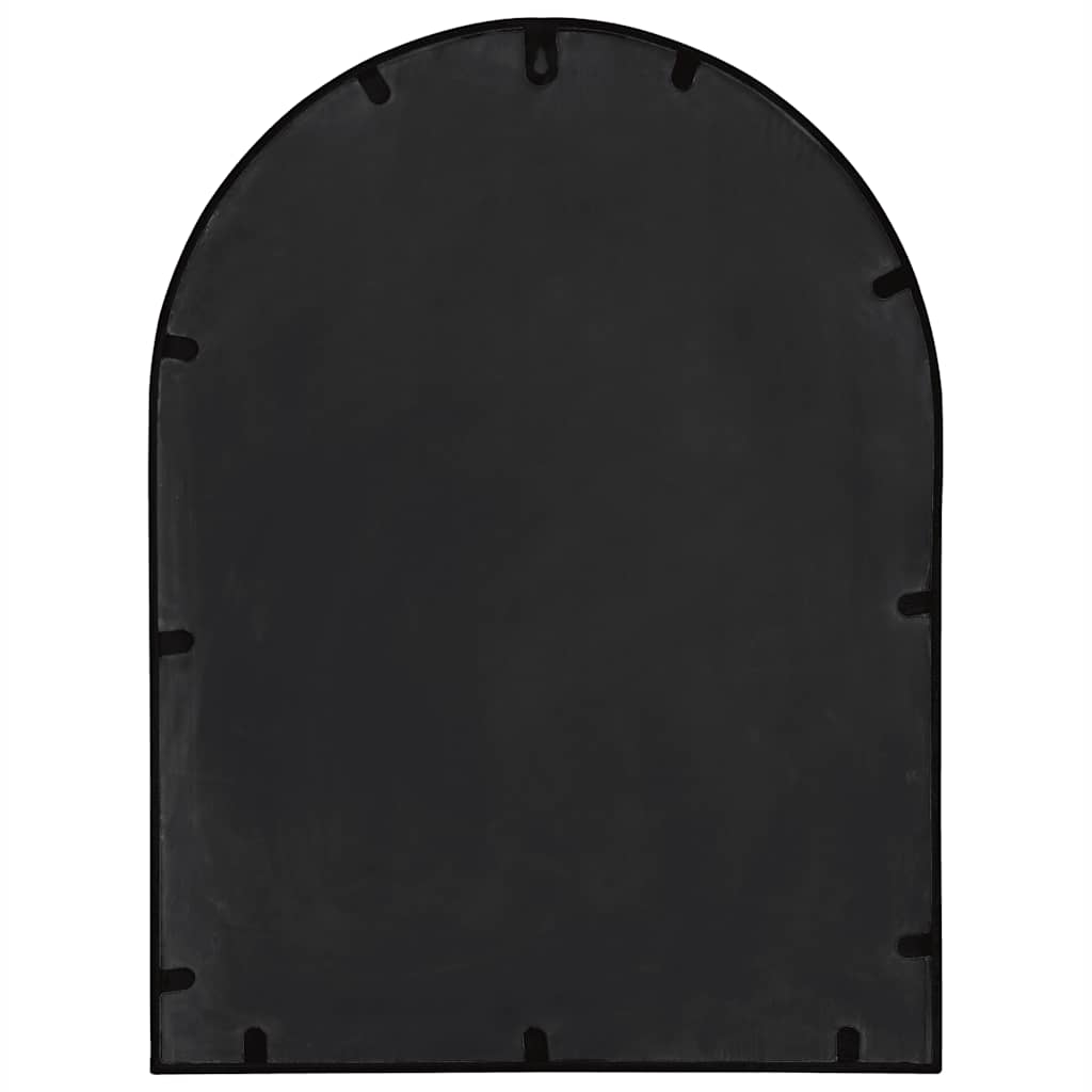 Mirror Black 60x45 cm Iron for Indoor Use